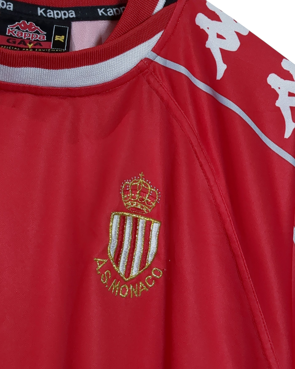 1999-00 AS Monaco Kappa Home Shirt - (XL)