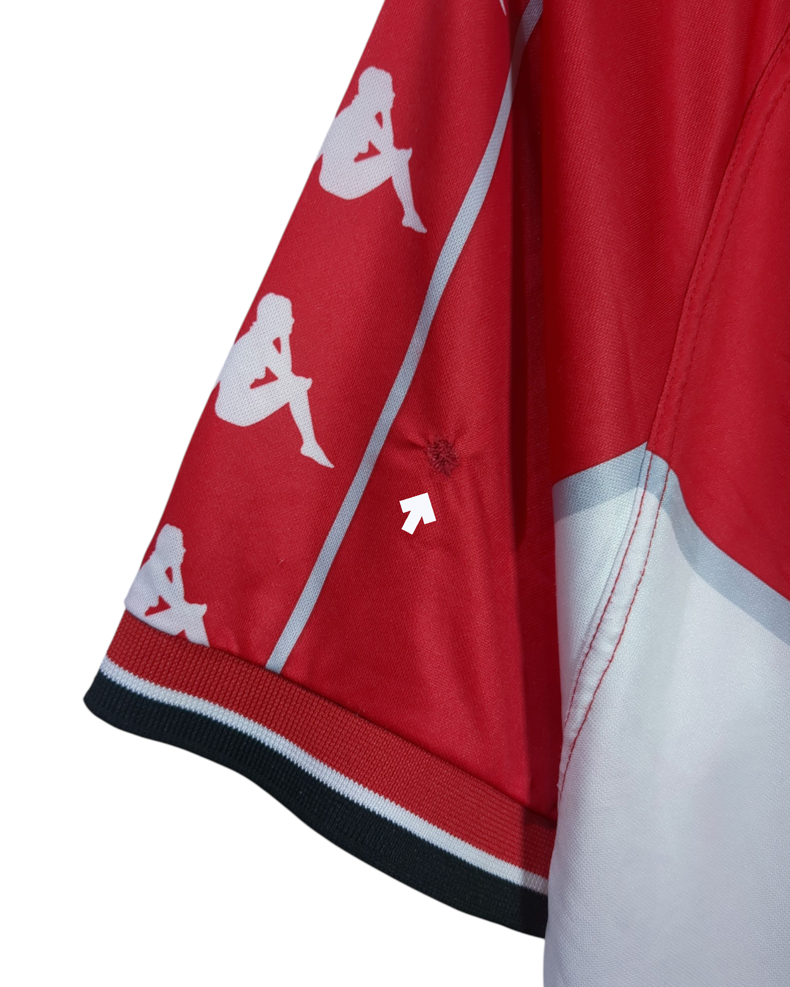 1999-00 AS Monaco Kappa Home Shirt - (XL)