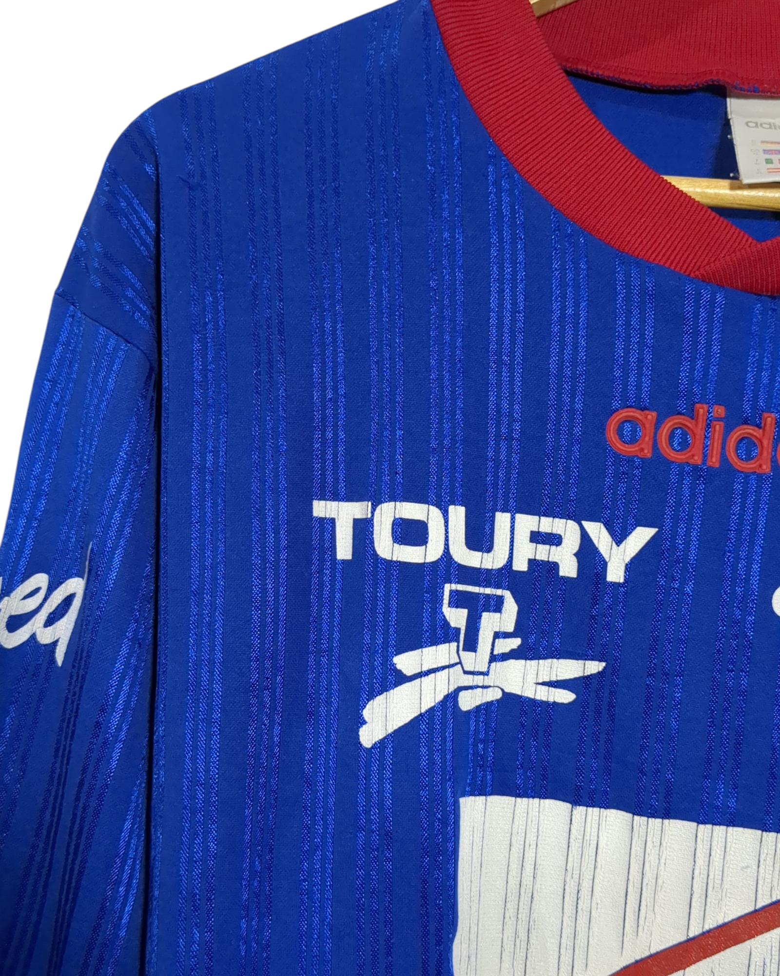 1990s Clermont Foot Adidas Home/Away Shirt - (L)
