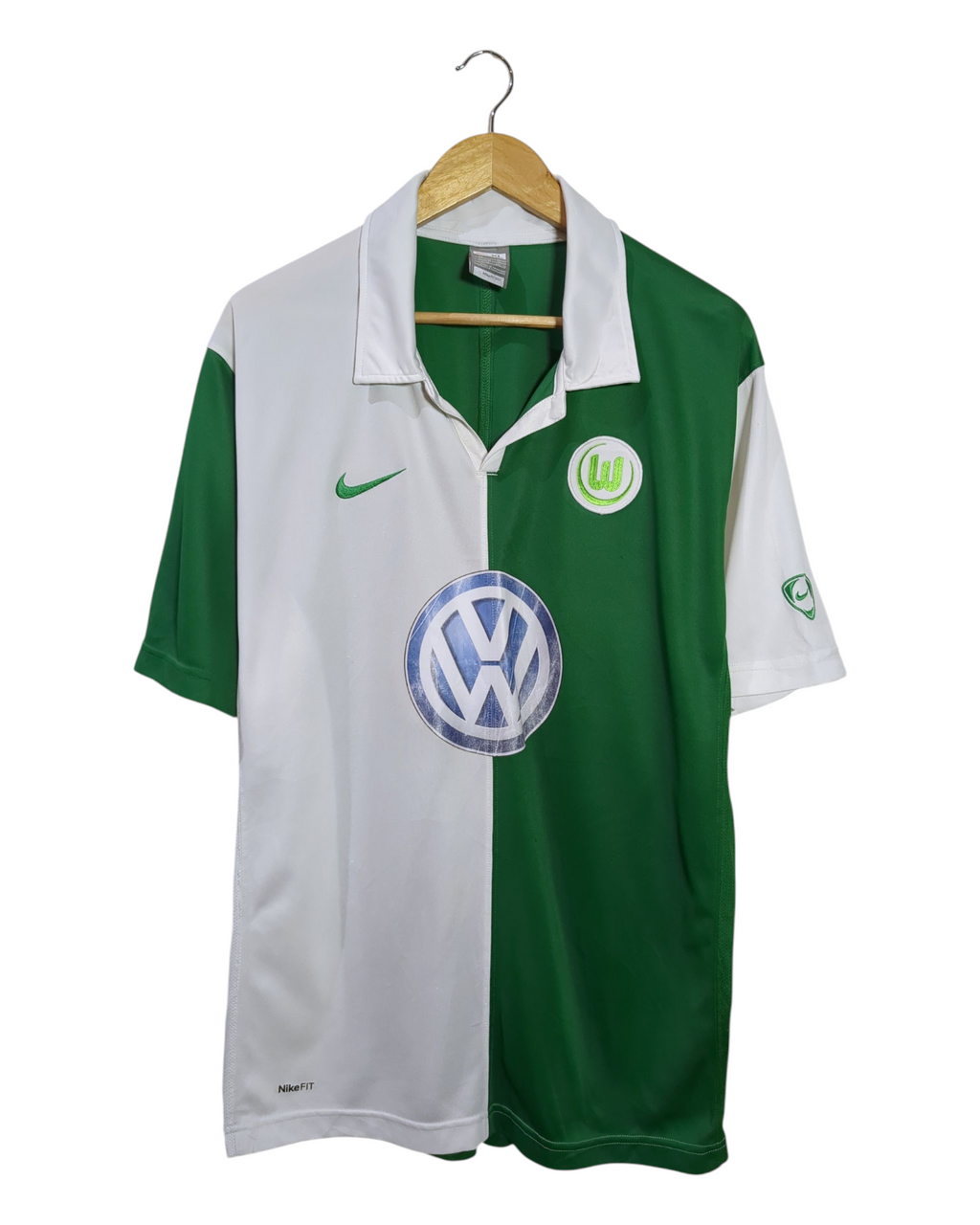 2007-08 Wolfsburg Nike Home Shirt - (L)
