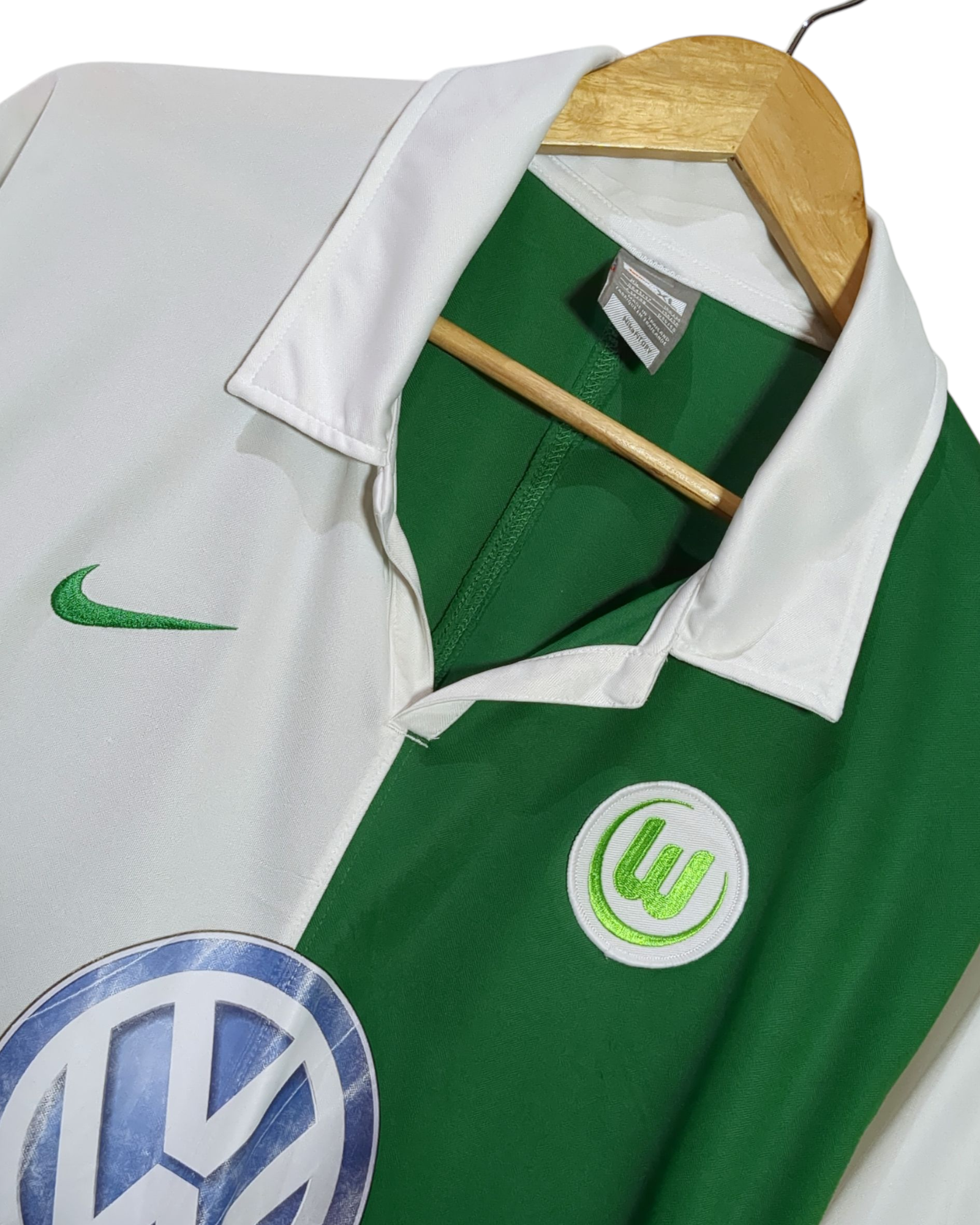 2007-08 Wolfsburg Nike Home Shirt - (L)