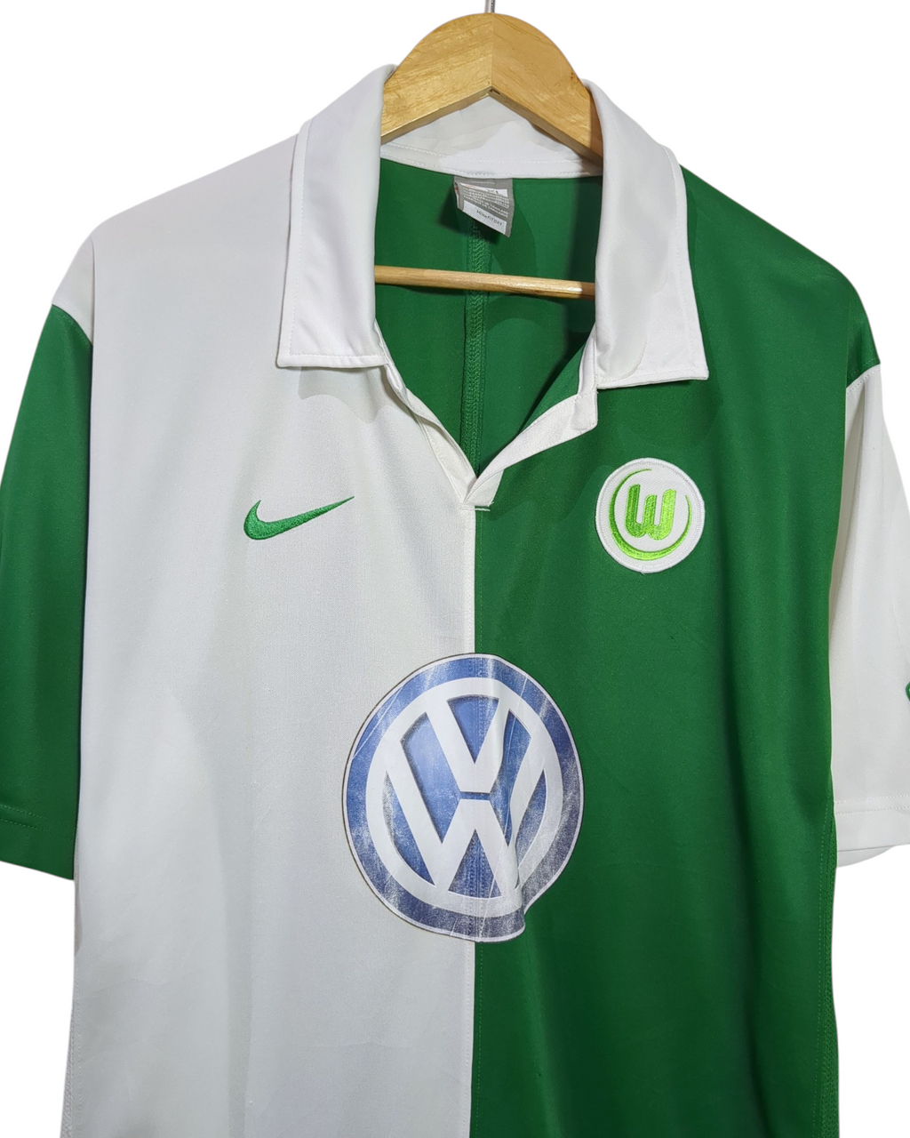 2007-08 Wolfsburg Nike Home Shirt - (L)