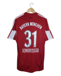 2010-11 Bayern Munich Adidas Home Shirt #31 Schweinsteiger - (M)