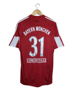 2010-11 Bayern Munich Adidas Home Shirt #31 Schweinsteiger - (M)