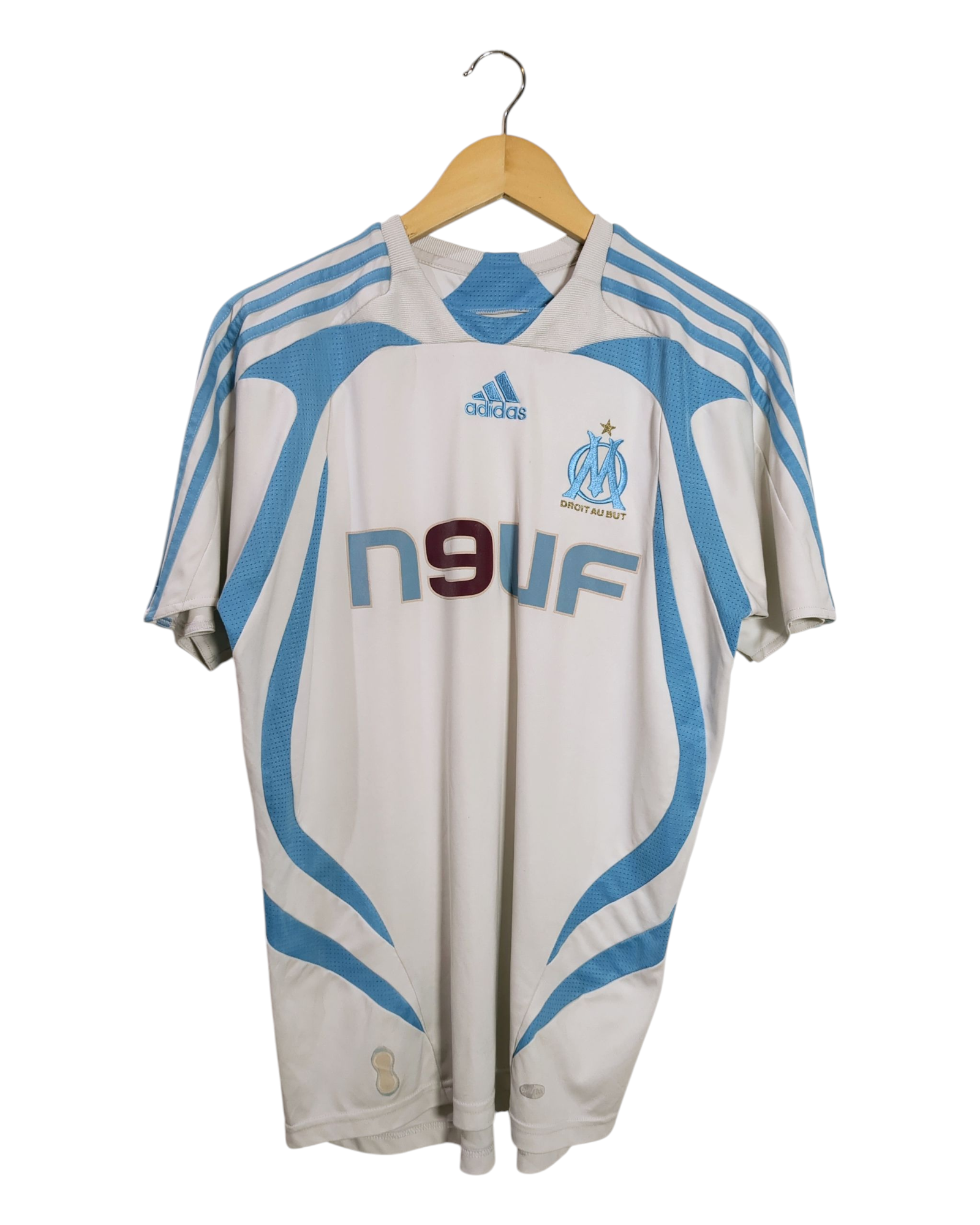 2007-08 Olympique Marseille Adidas Home Shirt - (Y)