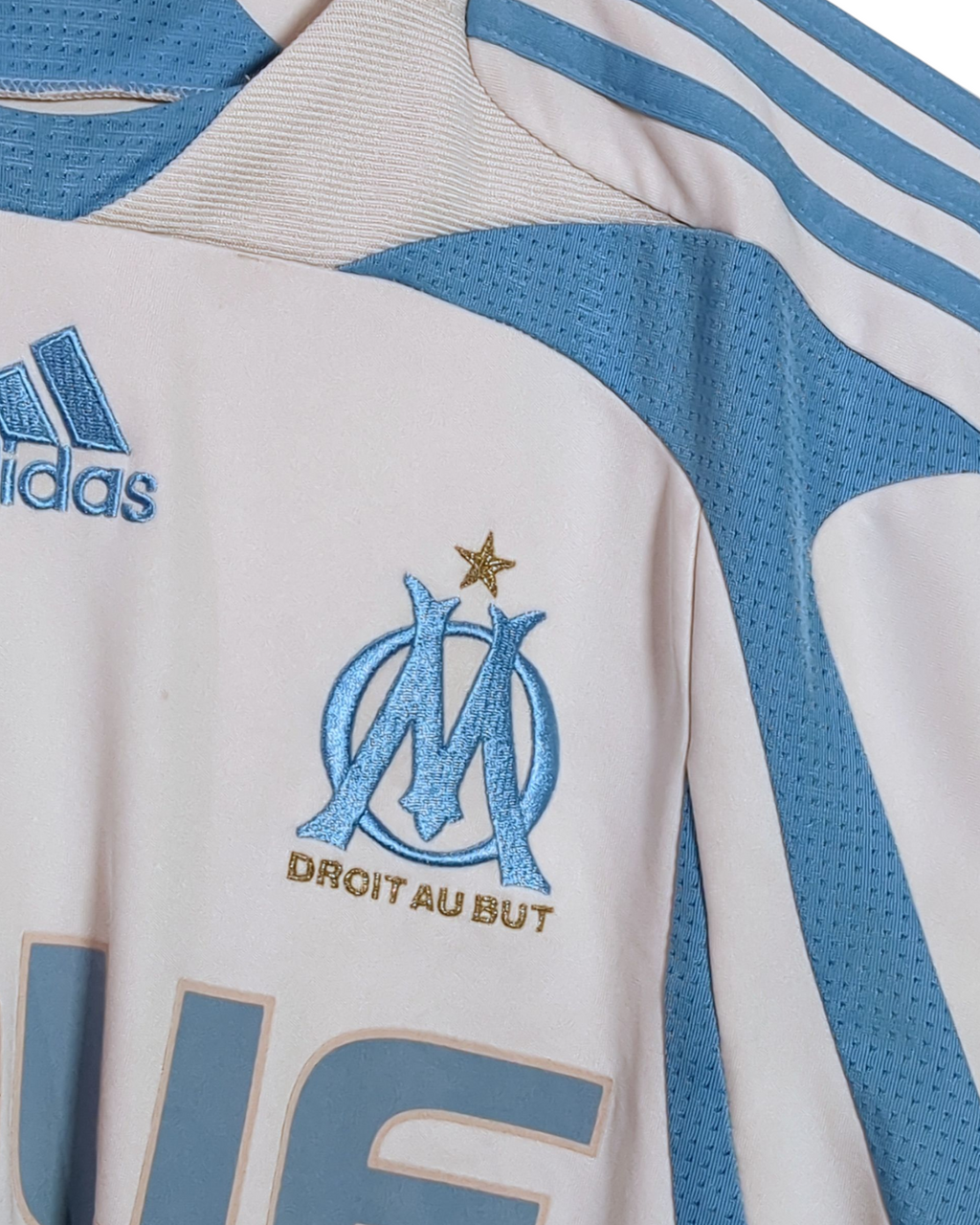 2007-08 Olympique Marseille Adidas Home Shirt - (Y)