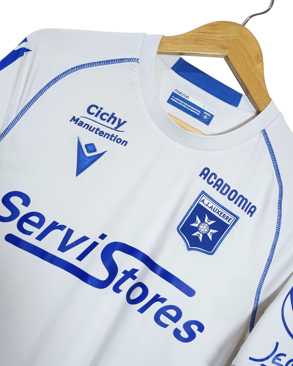 2021-22 Auxerre Macron Home Shirt - (M)