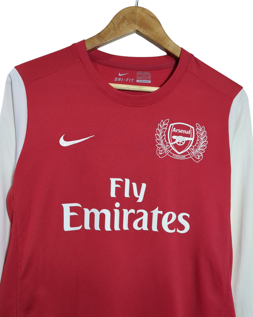 2011-12 Arsenal Nike '125th Anniversary' Home Shirt #14 Walcott - (XL.Boys)