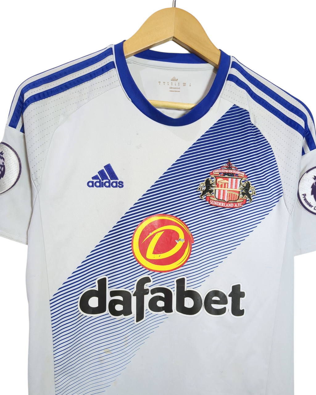 2016-17 Sunderland Adidas Away Shirt #3 Van Aanholt - (S)