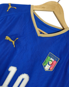 2008-09 Italy Puma Home Shirt #10 Totti - (L)