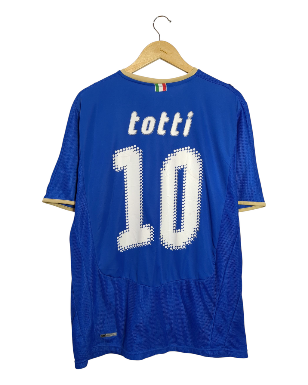 2008-09 Italy Puma Home Shirt #10 Totti - (L)