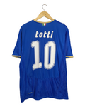 2008-09 Italy Puma Home Shirt #10 Totti - (L)