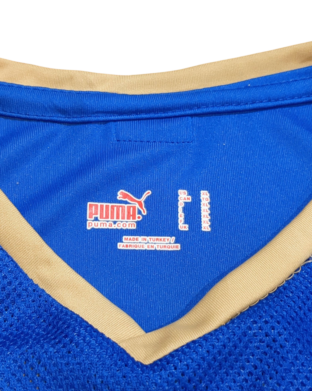 2008-09 Italy Puma Home Shirt #10 Totti - (L)