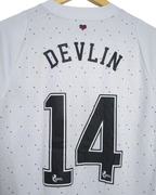 2022-23 Hearts Umbro Away Shirt #14 Devlin - (M)