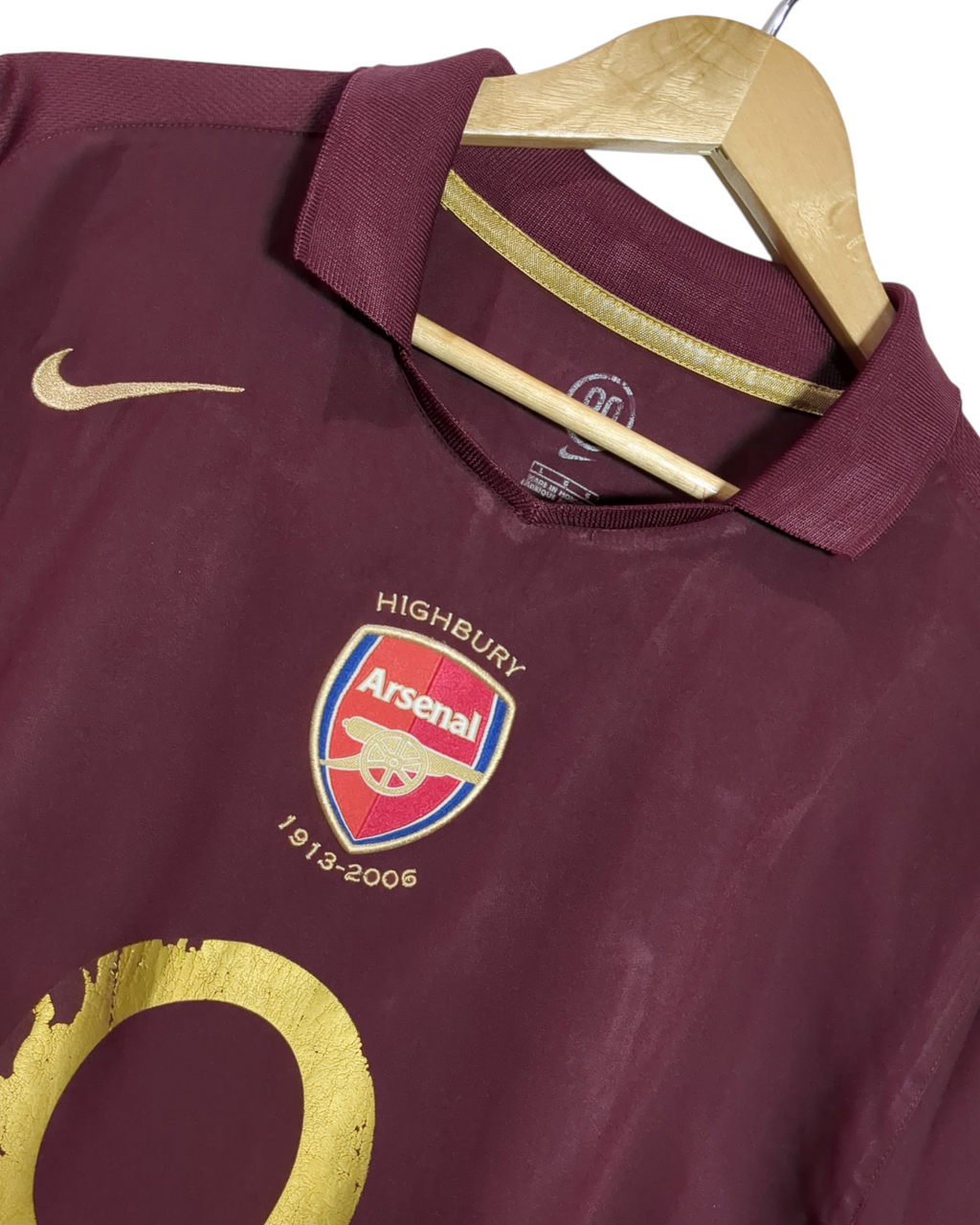 2005-06 Arsenal Nike Home L/S Shirt - (L)