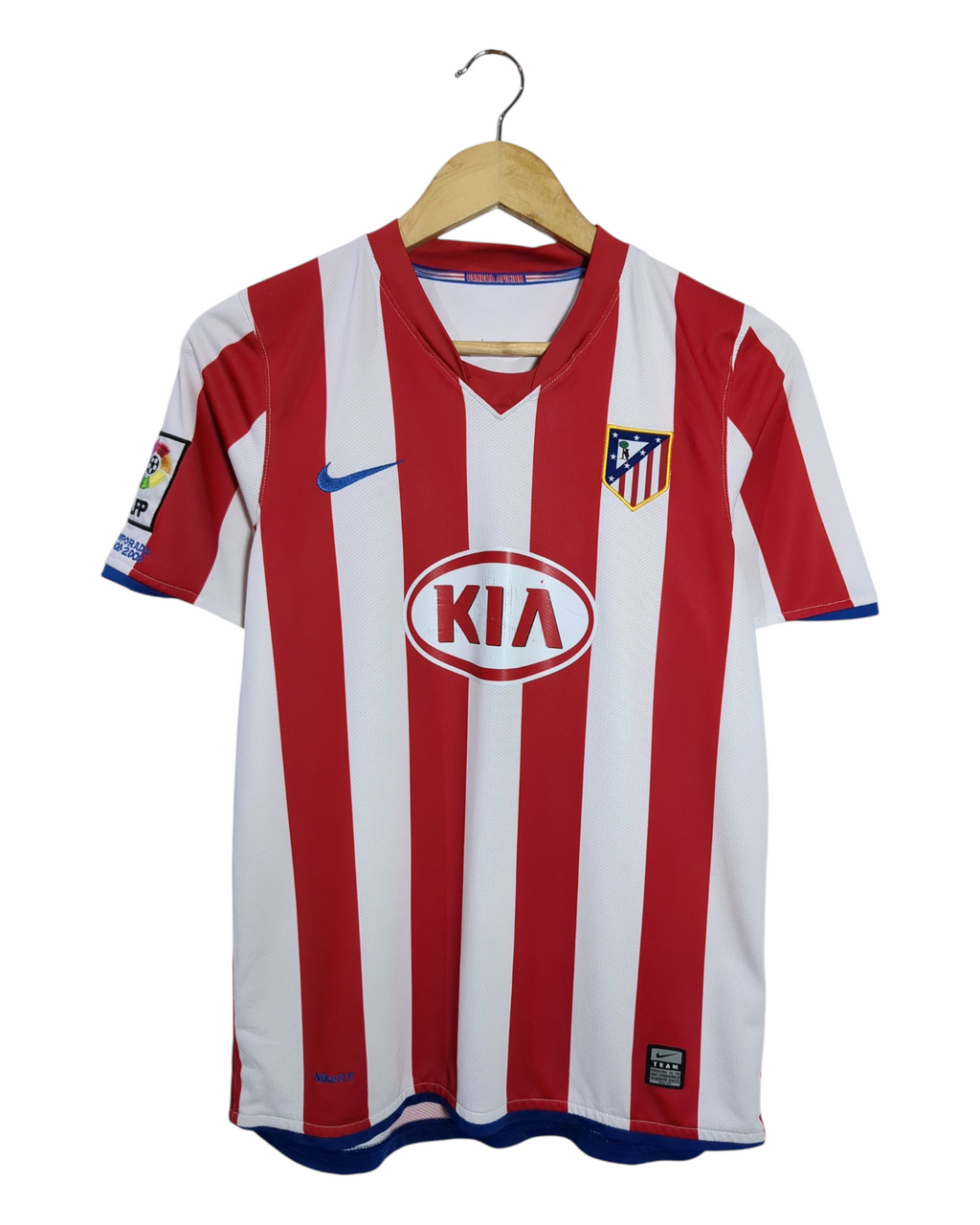 2008-09 Atletico Madrid Nike Home Shirt - (XL.Boys)