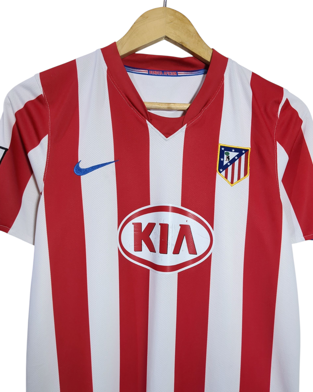 2008-09 Atletico Madrid Nike Home Shirt - (XL.Boys)