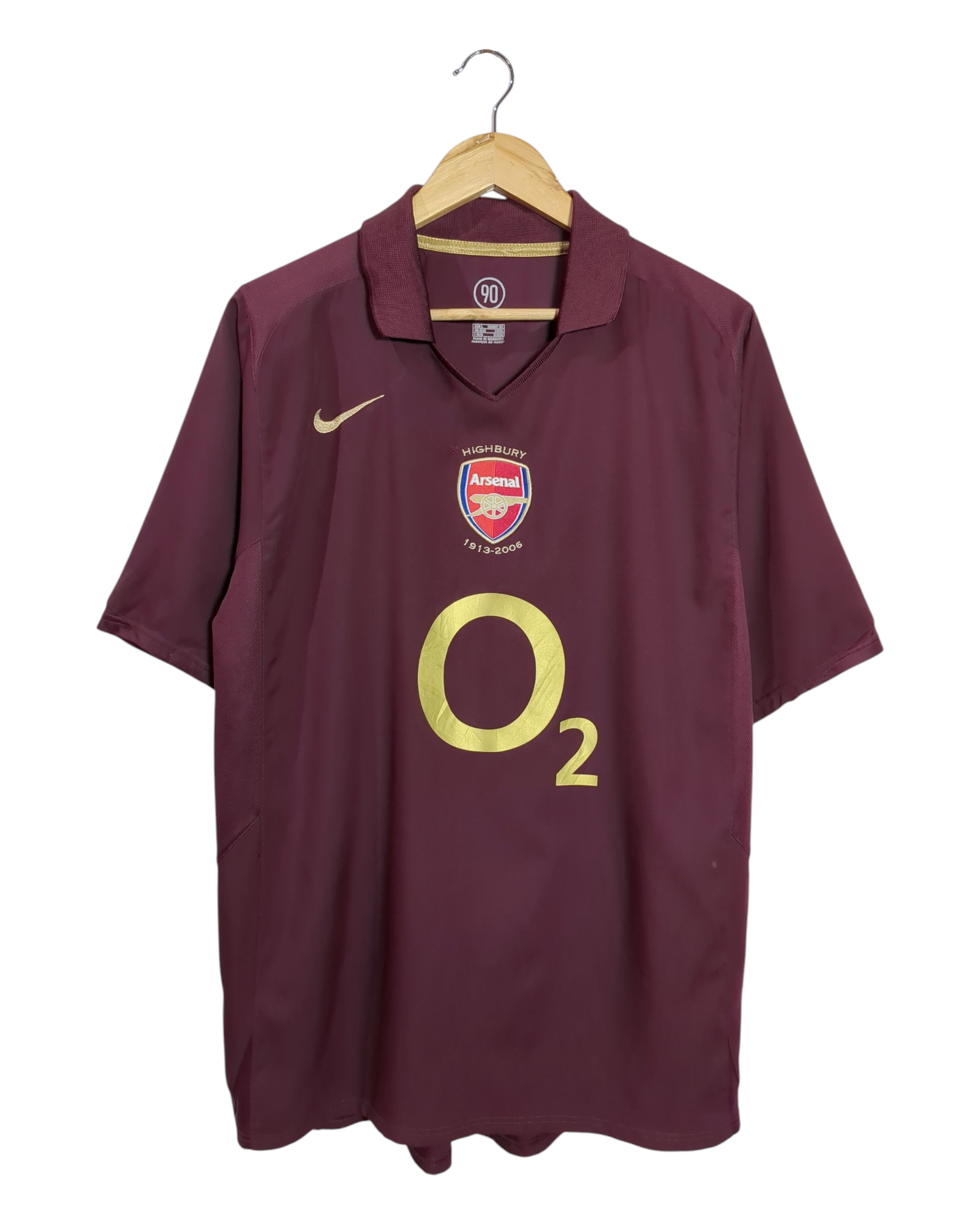 2005-06 Arsenal Nike Home Shirt - (L)