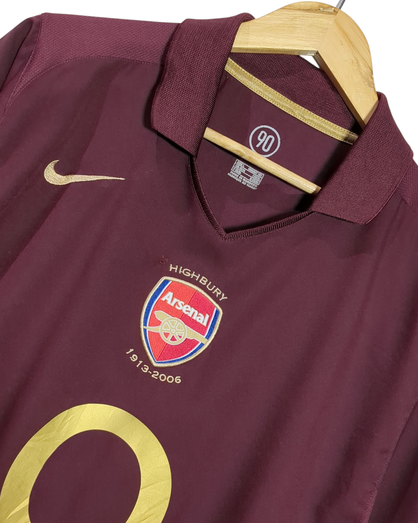 2005-06 Arsenal Nike Home Shirt - (L)
