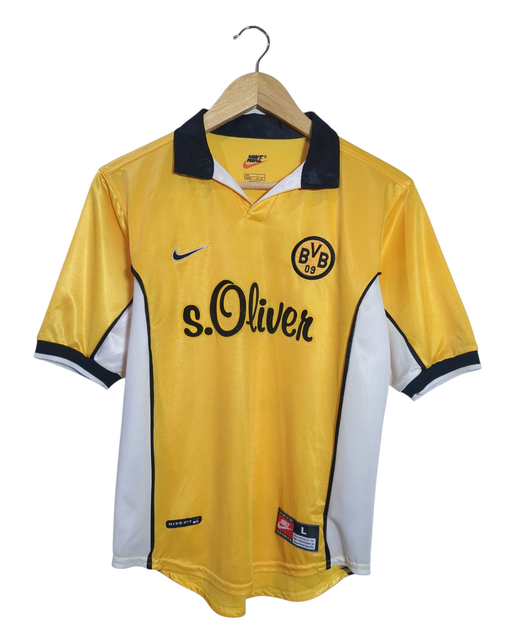1998-00 Borussia Dortmund Nike Home Shirt - (L.Boys)