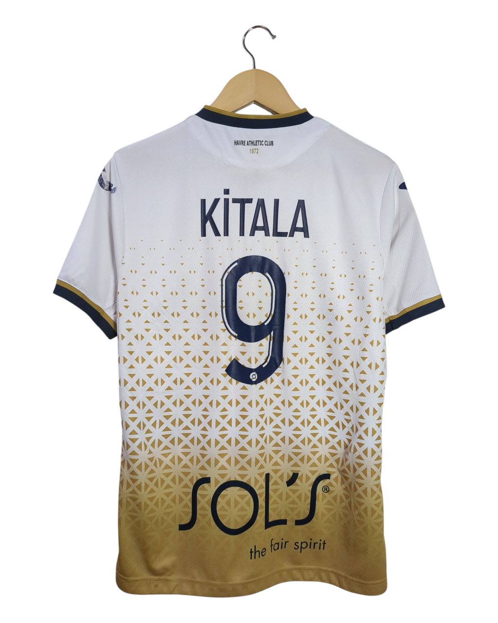 2022-23 Le Havre Joma Away Shirt #9 Kitala - (M)