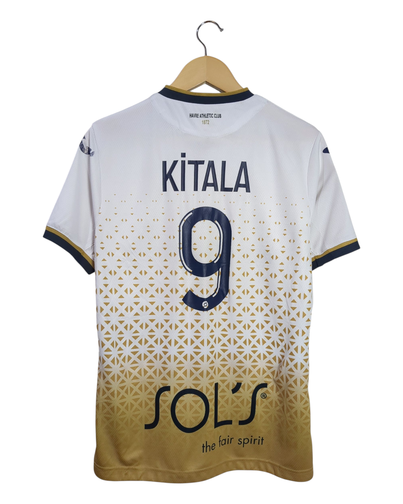 2022-23 Le Havre Joma Away Shirt #9 Kitala - (M)