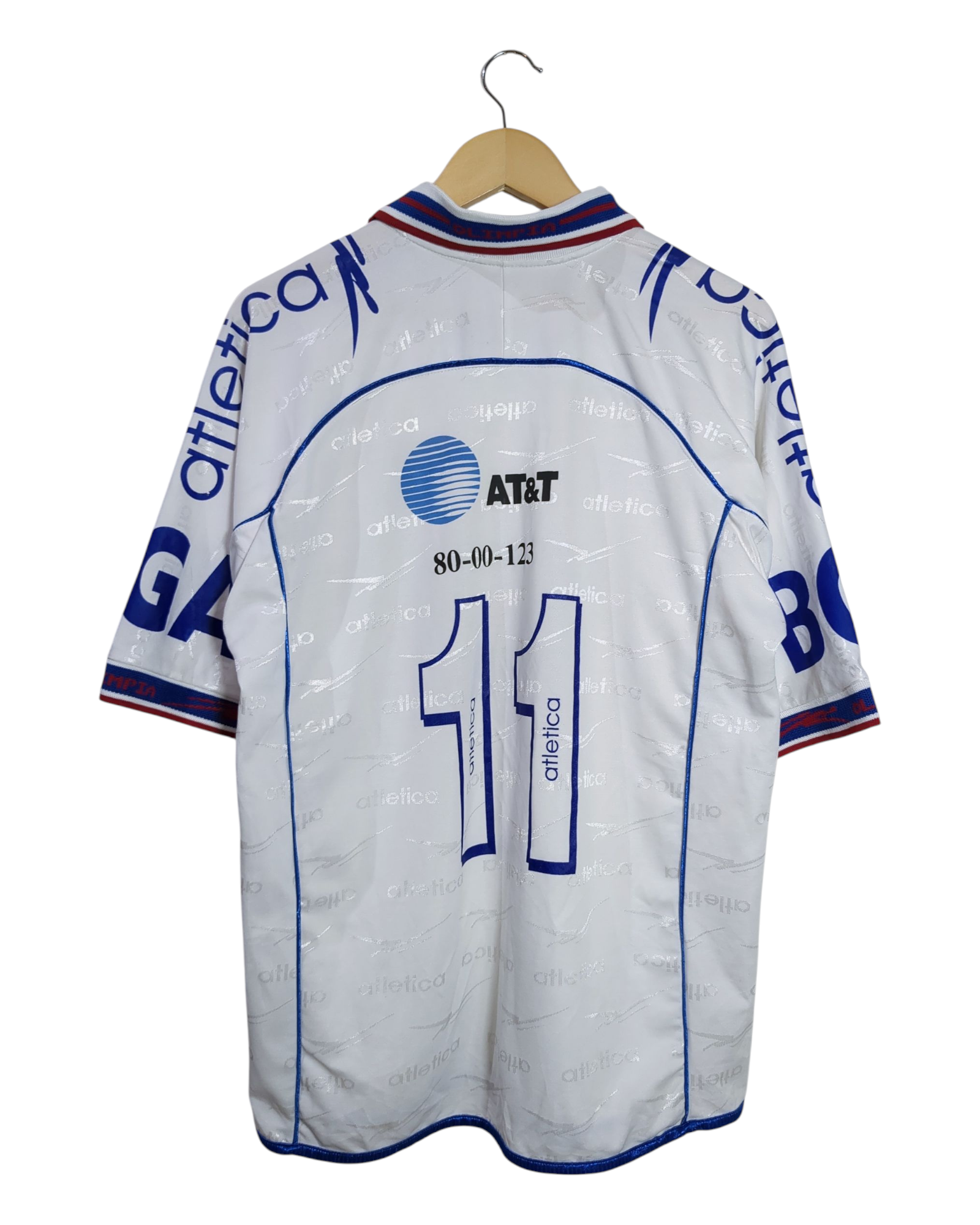 2000s CD Olimpia Atletica Home/Away Shirt #11 - (XL)