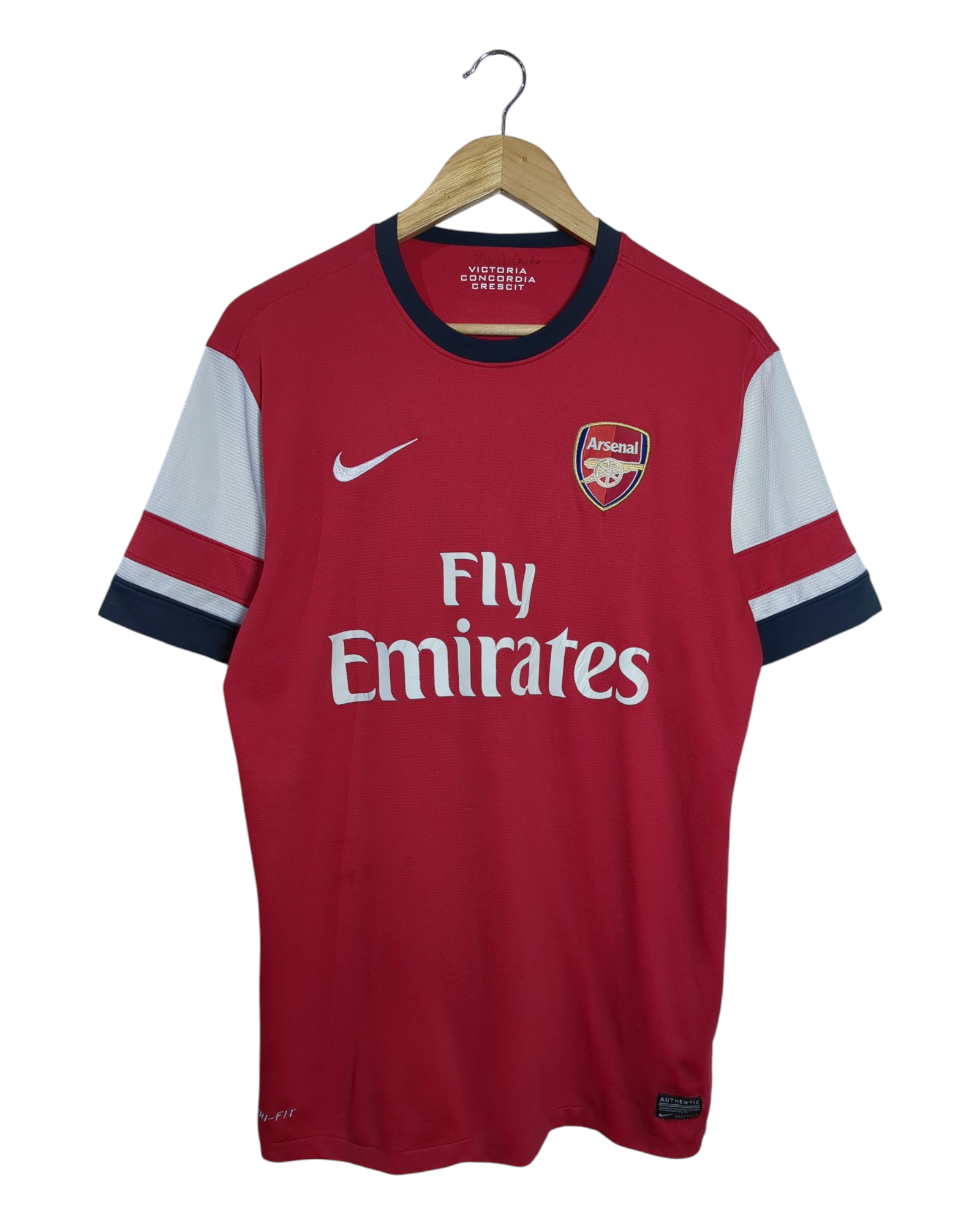 2012-14 Arsenal Nike Home Shirt #8 Arteta - (M)