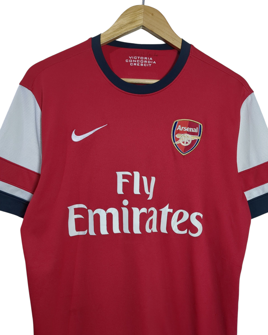 2012-14 Arsenal Nike Home Shirt #8 Arteta - (M)