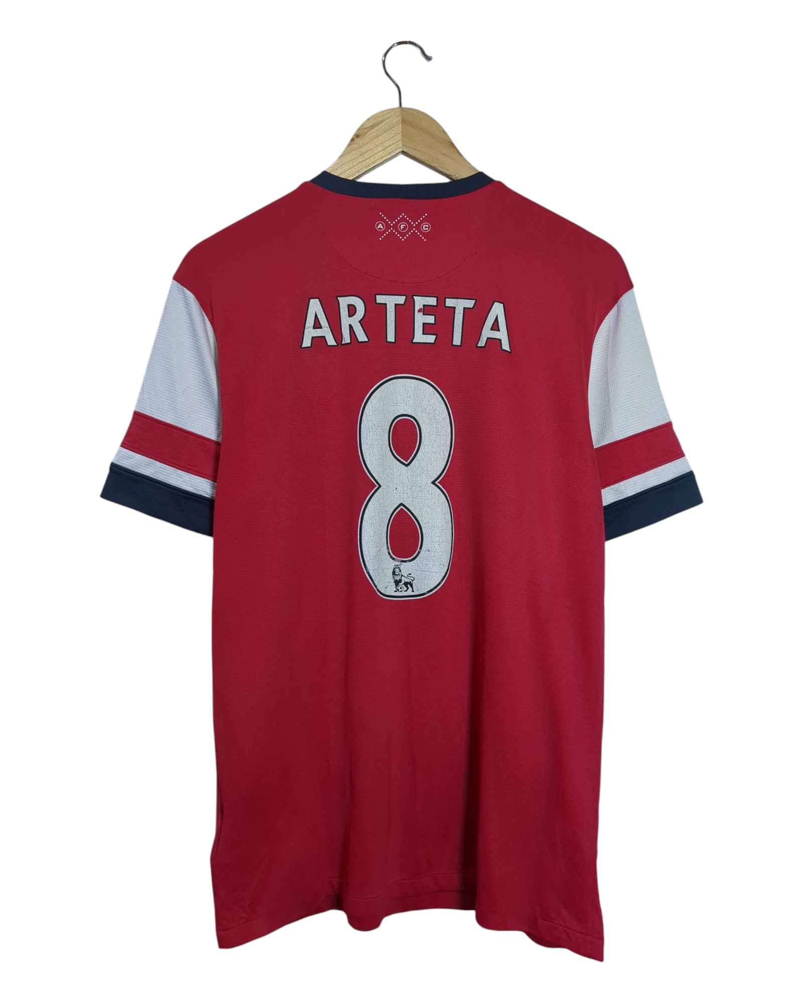 2012-14 Arsenal Nike Home Shirt #8 Arteta - (M)