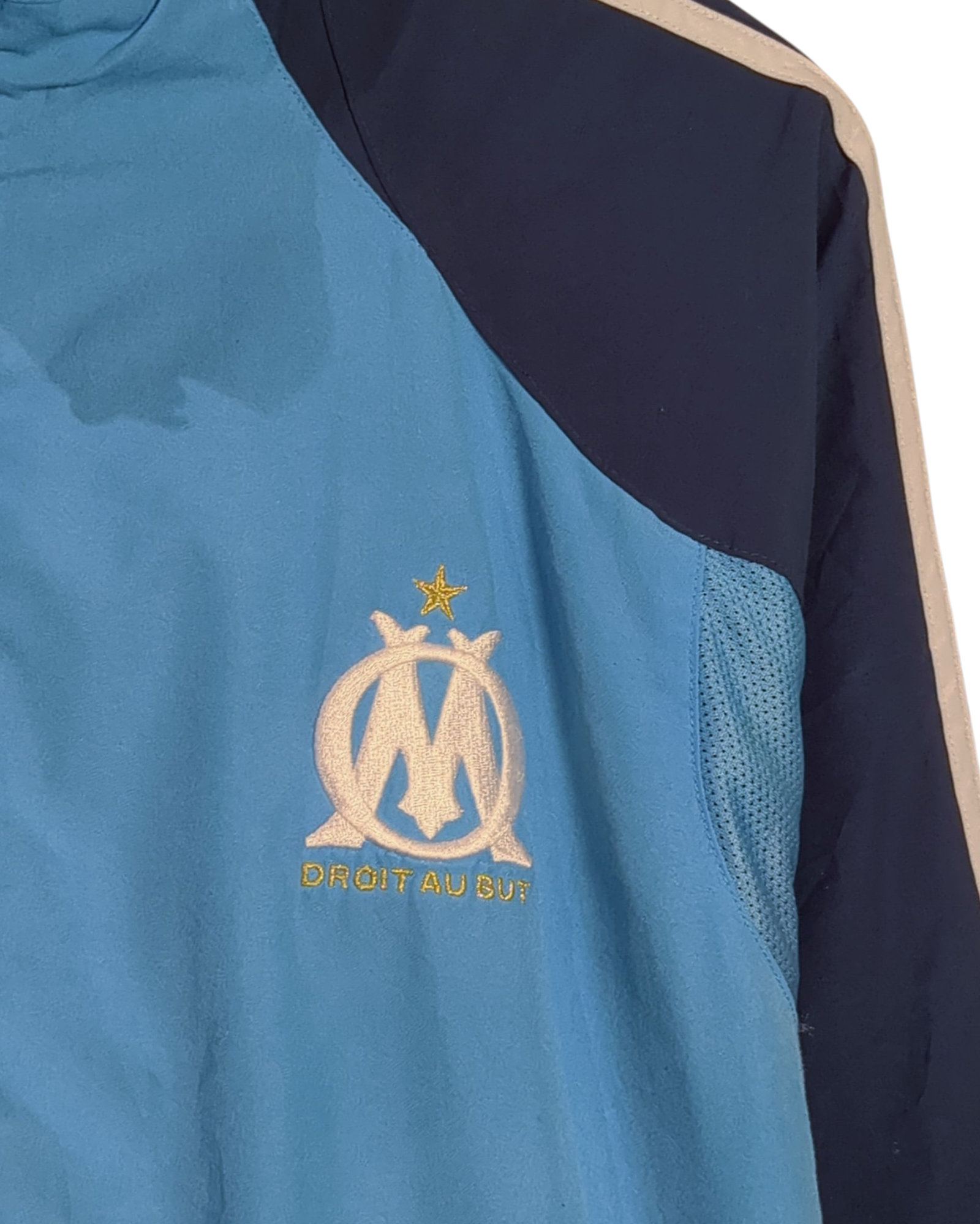 2004-05 Olympique Marseille Adidas Track Jacket - (XL)