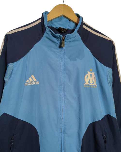 2004-05 Olympique Marseille Adidas Track Jacket - (XL)