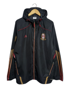 2010-11 AC Milan Adidas Hooded Rain Jacket - (XL)