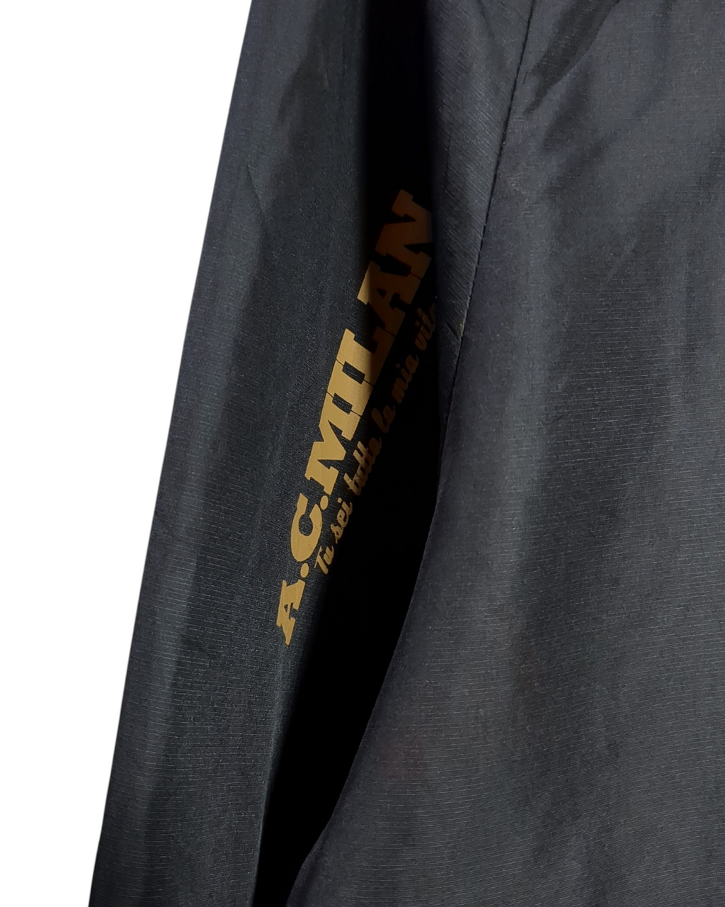 2010-11 AC Milan Adidas Hooded Rain Jacket - (XL)