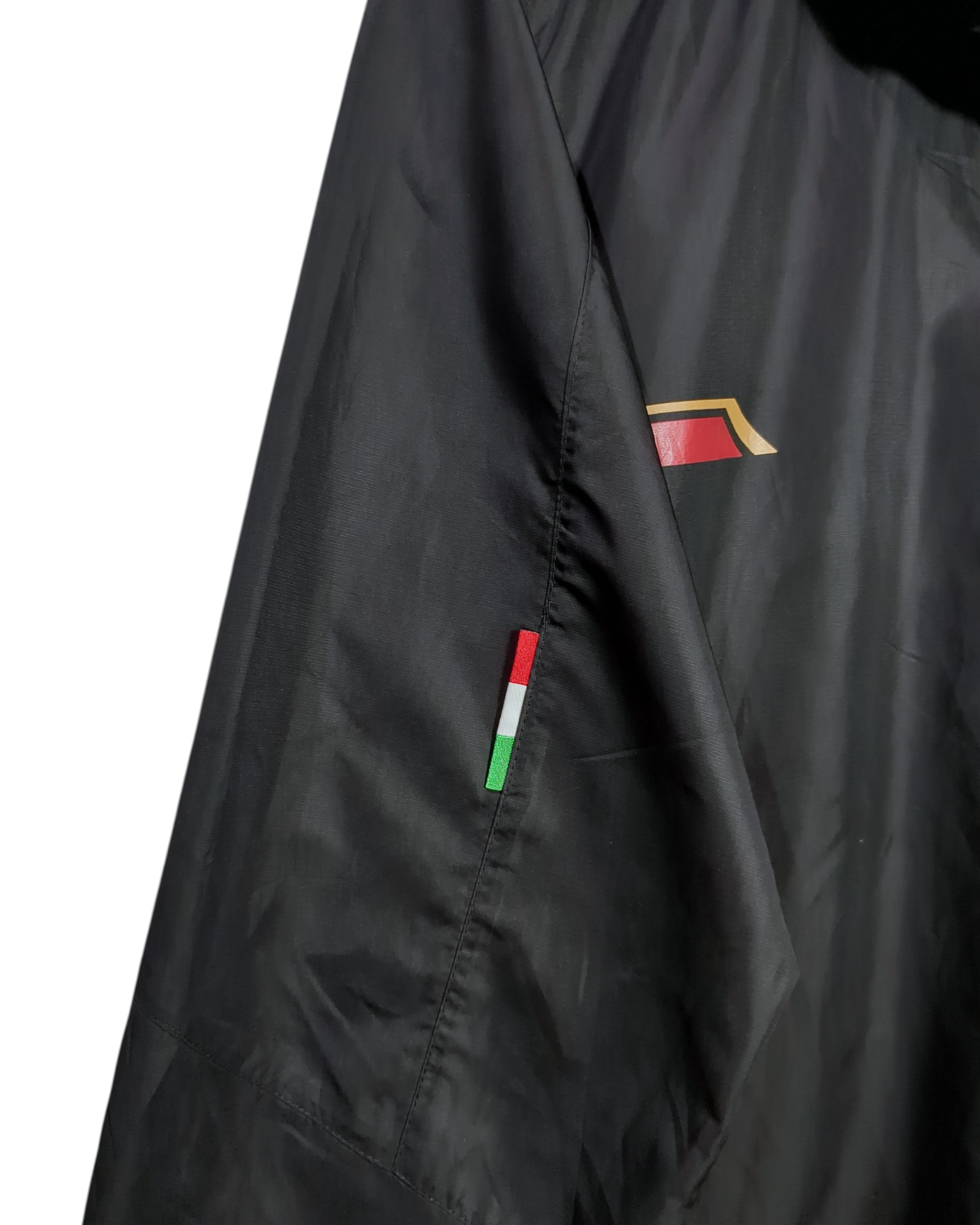 2010-11 AC Milan Adidas Hooded Rain Jacket - (XL)