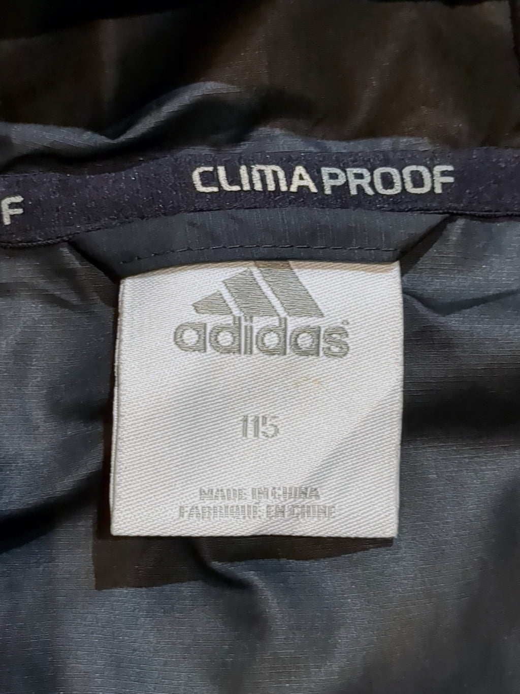 2010-11 AC Milan Adidas Hooded Rain Jacket - (XL)