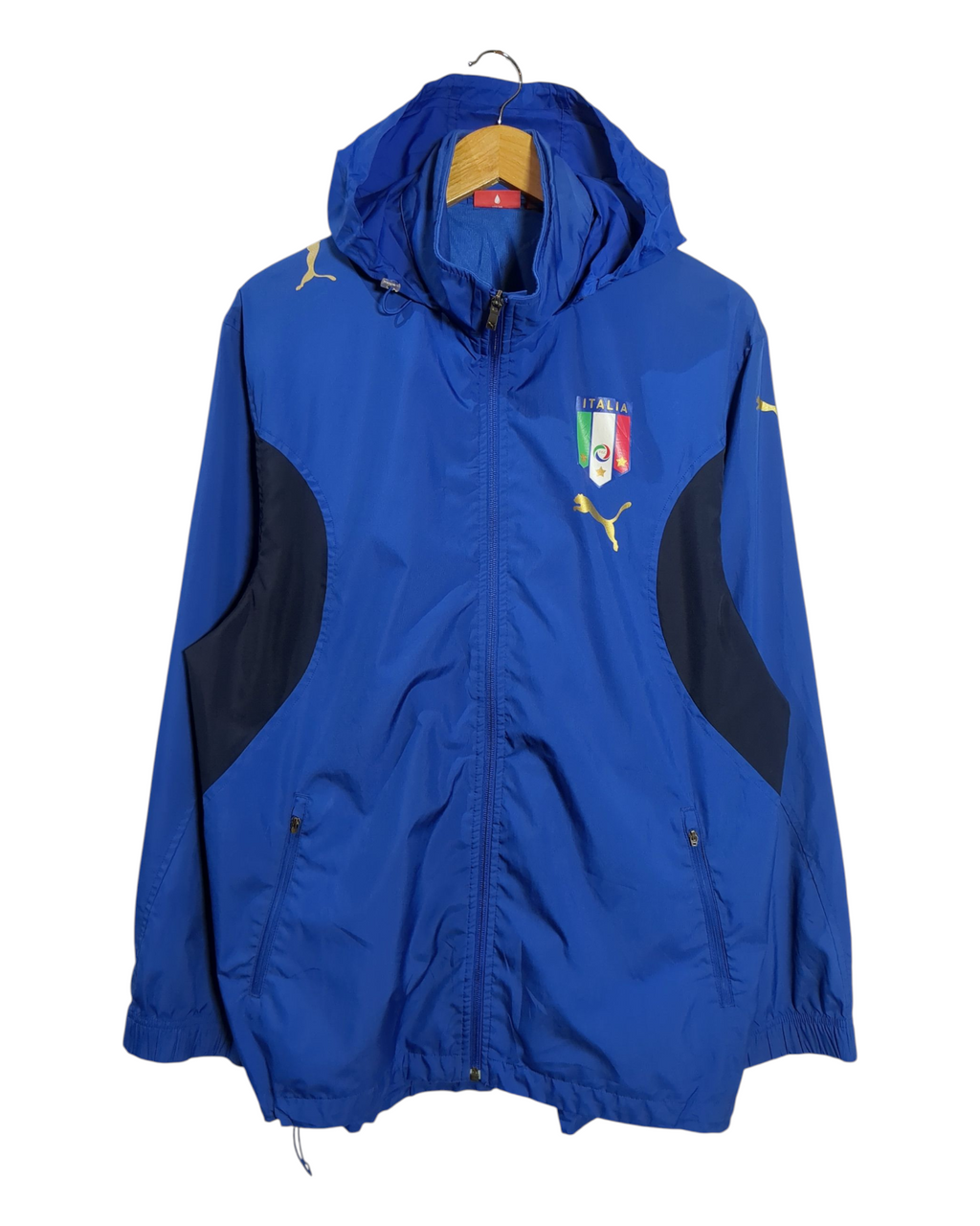 2006-08 Italy Puma Hooded Track Jacket - (L)