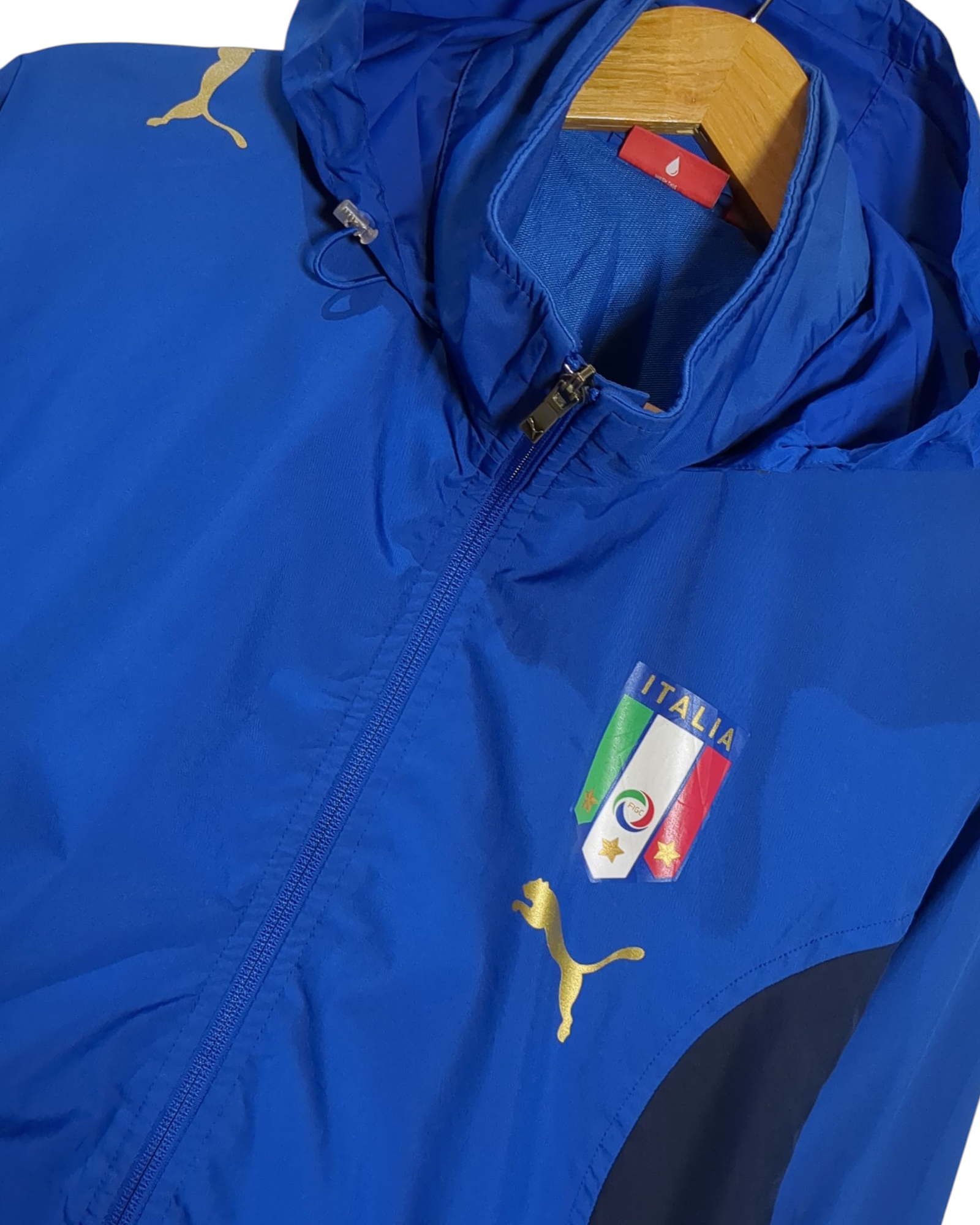 2006-08 Italy Puma Hooded Track Jacket - (L)
