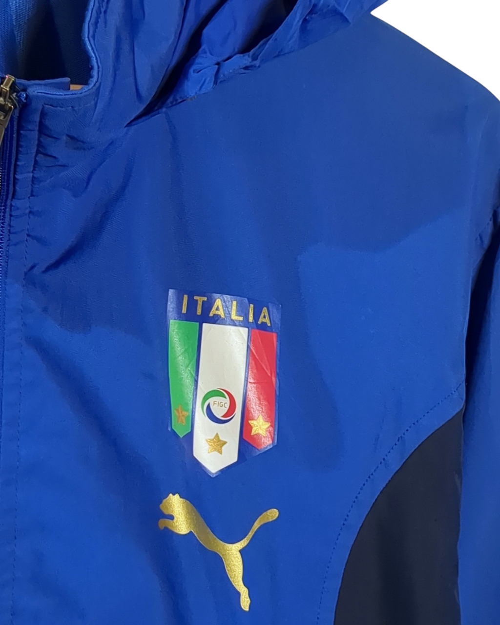 2006-08 Italy Puma Hooded Track Jacket - (L)
