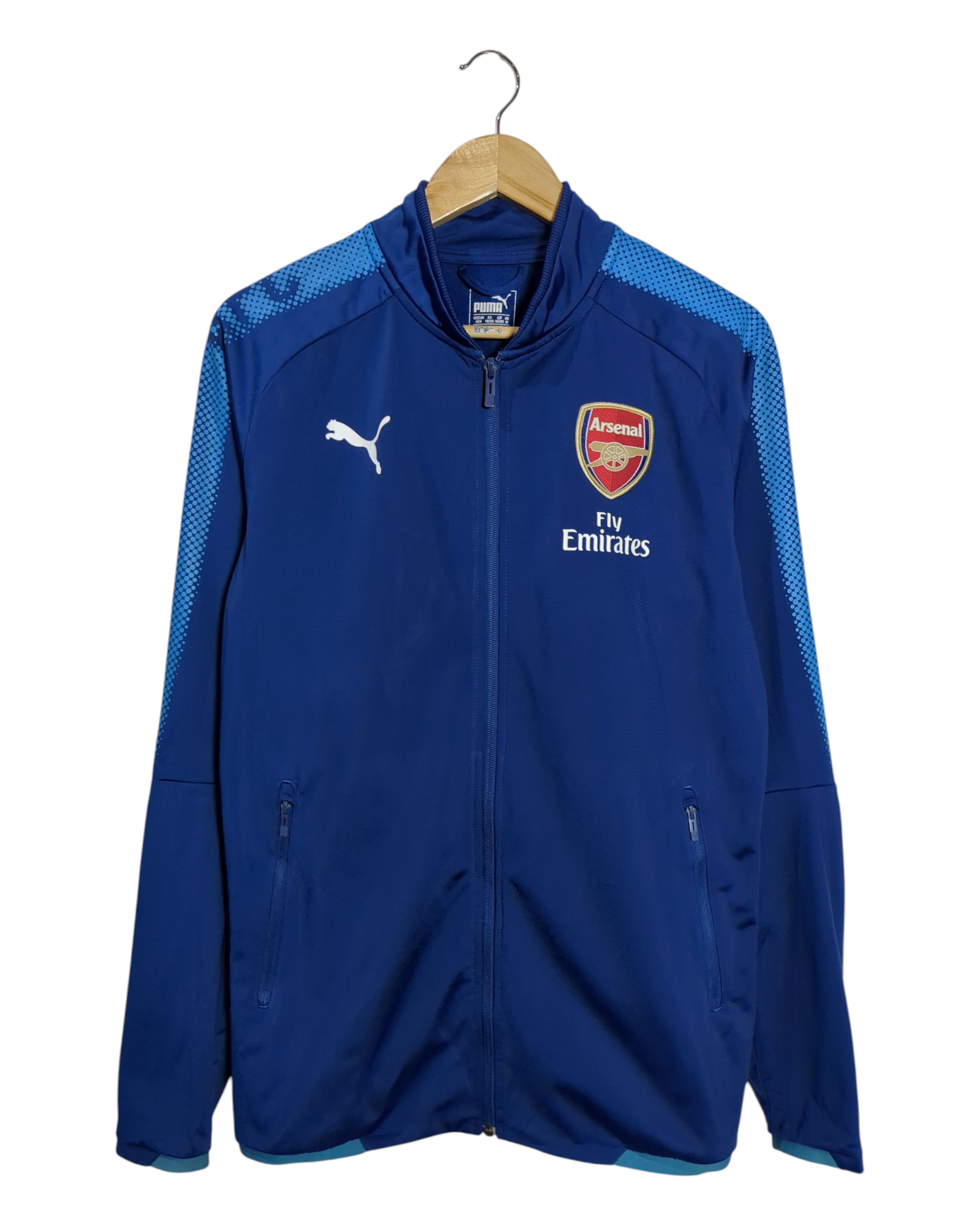 2017-18 Arsenal Puma Track Jacket - (M)