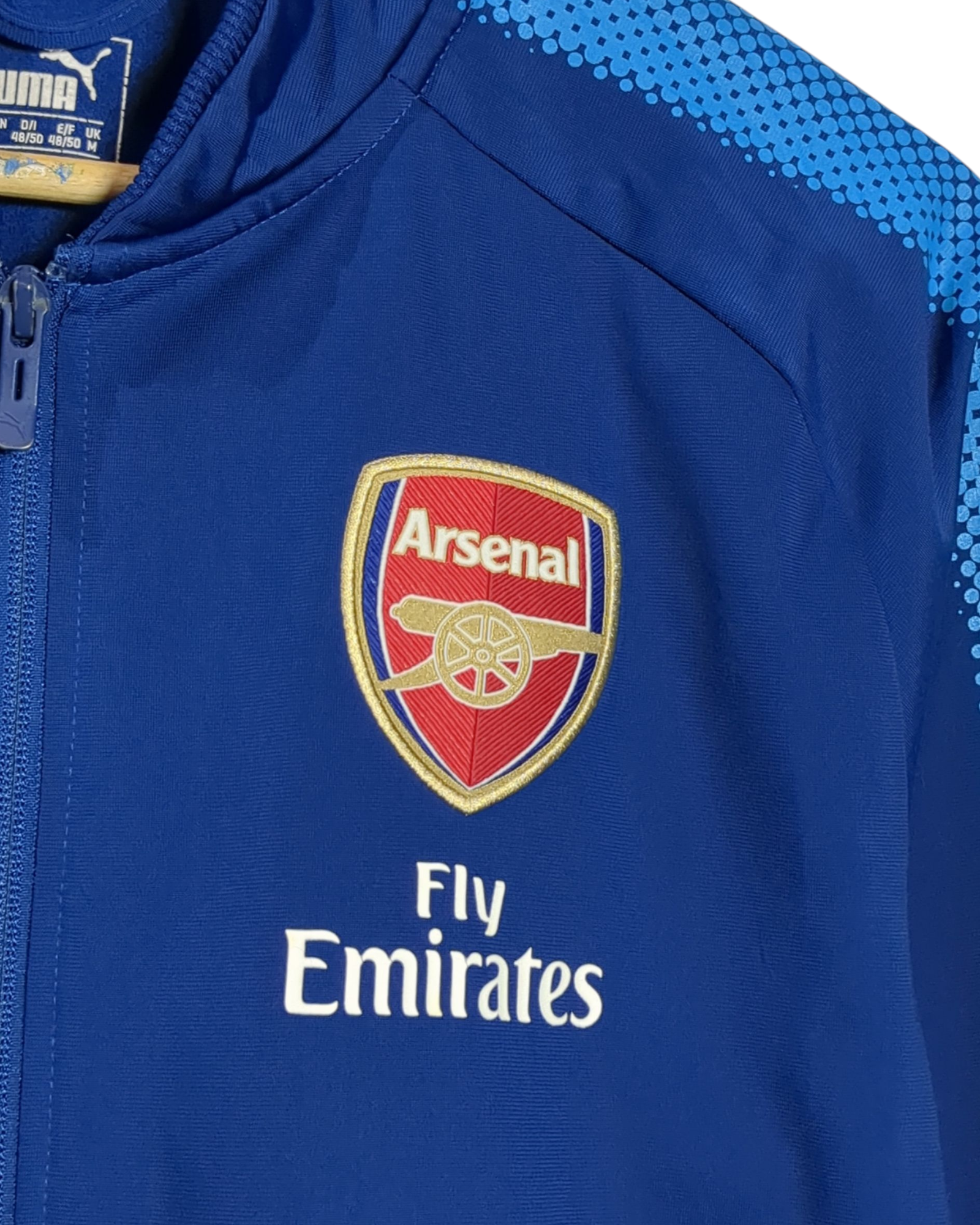 2017-18 Arsenal Puma Track Jacket - (M)