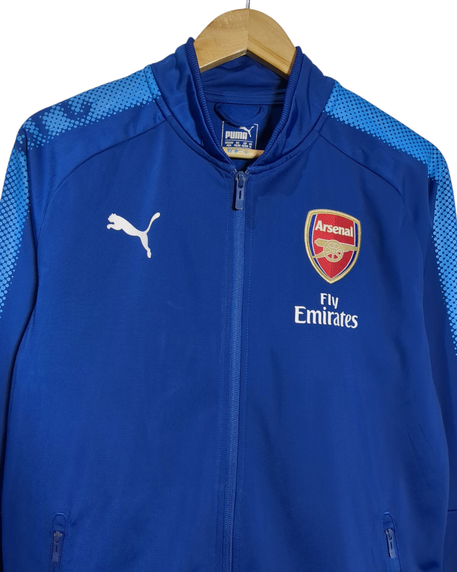 2017-18 Arsenal Puma Track Jacket - (M)