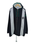 1995-96 Borussia Monchengladbach Reebok Hooded Track Jacket - (L)