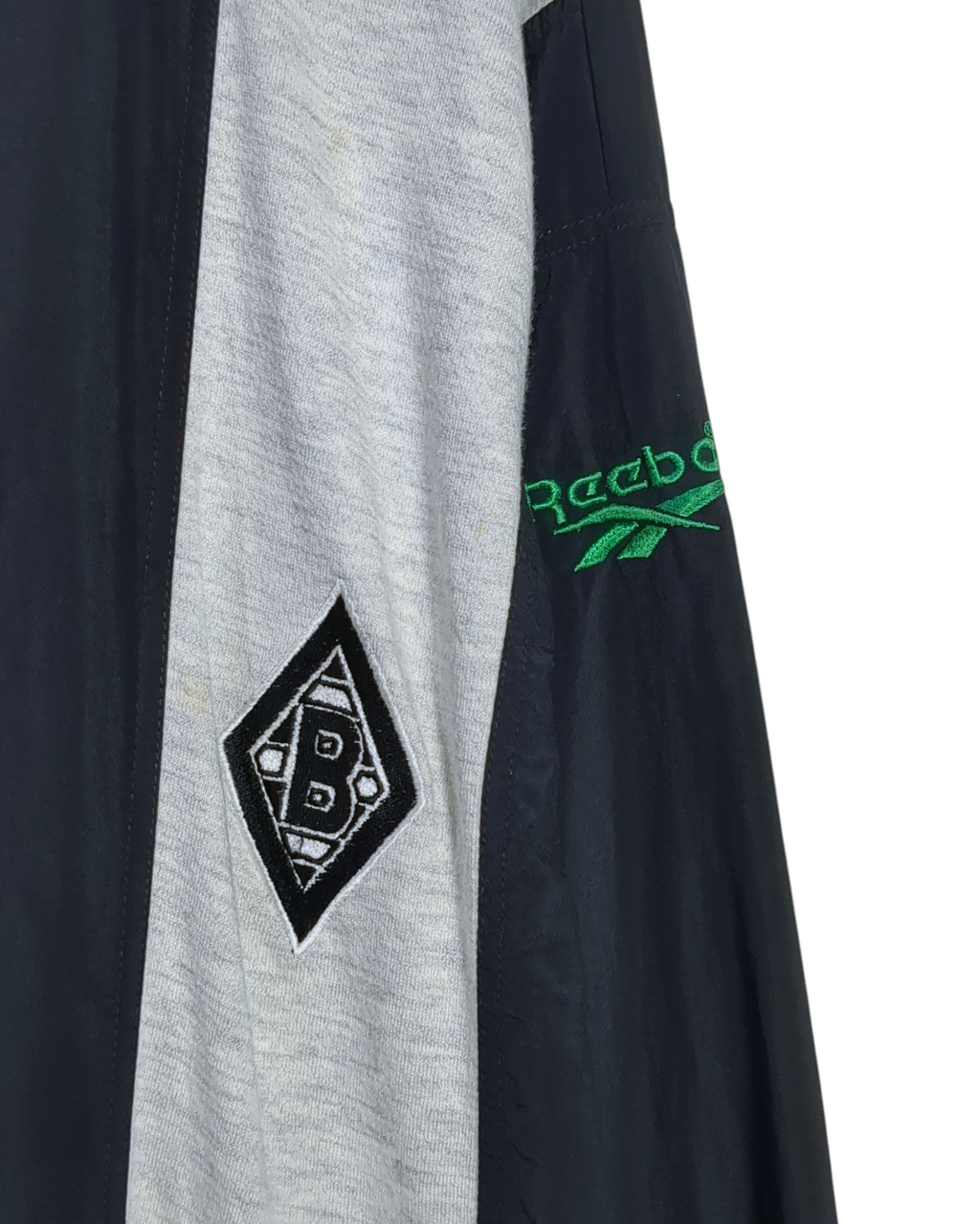 1995-96 Borussia Monchengladbach Reebok Hooded Track Jacket - (L)