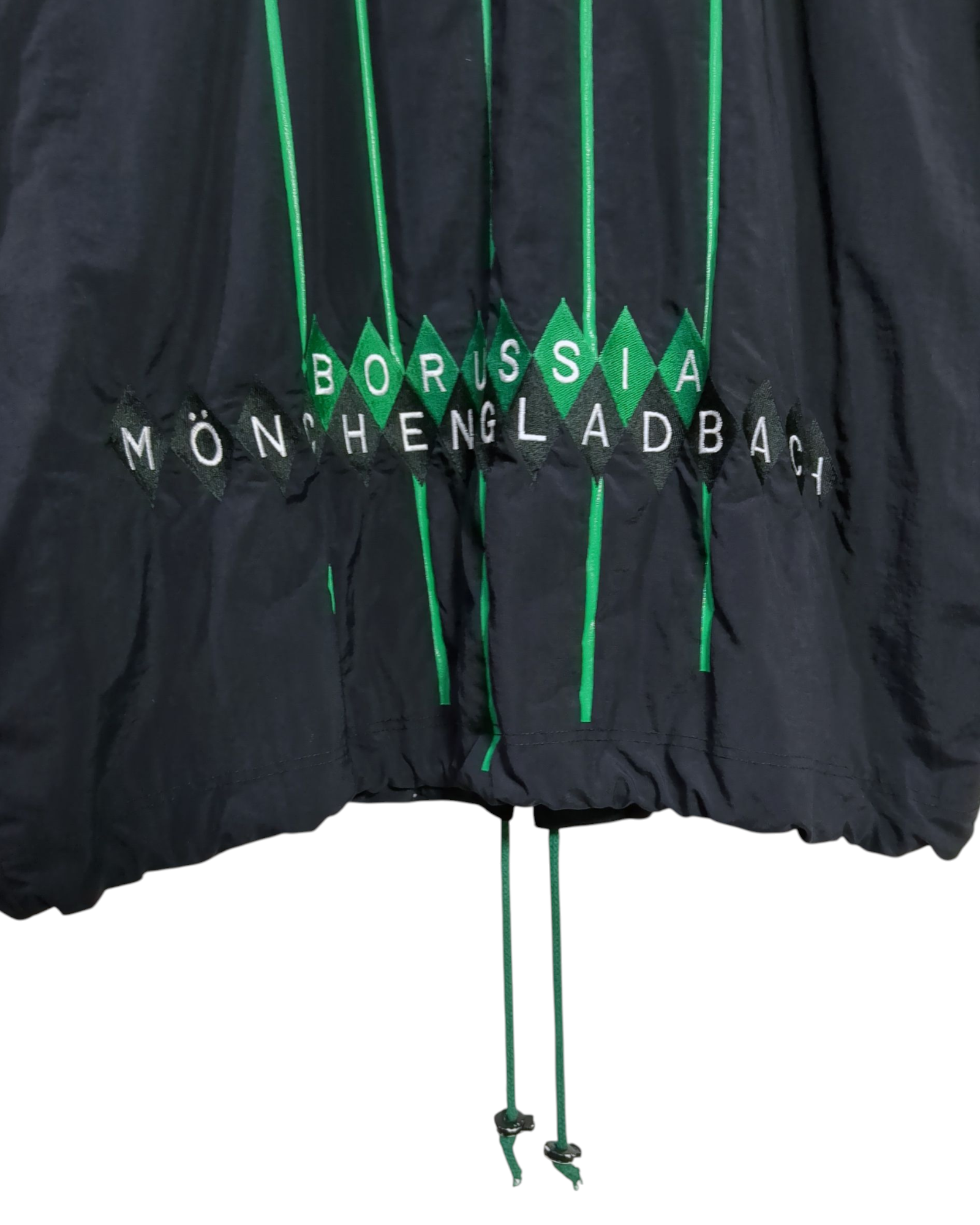1995-96 Borussia Monchengladbach Reebok Hooded Track Jacket - (L)