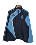2009-10 Olympique Marseille Adidas Track Jacket - (L)