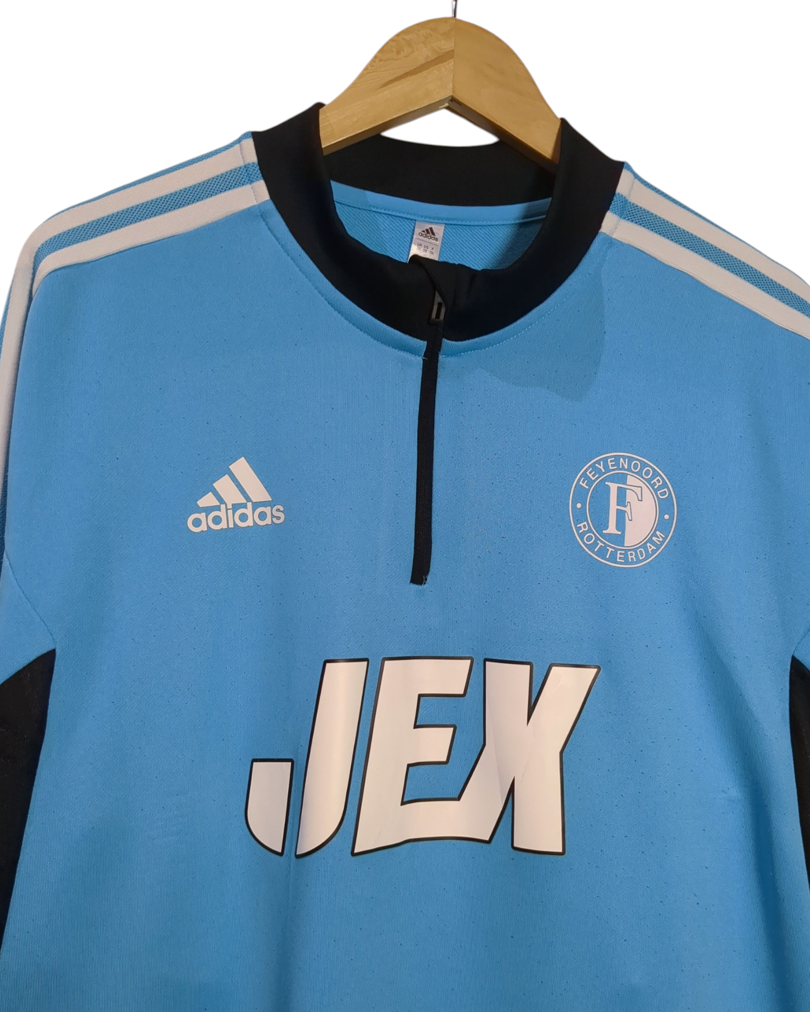2022-23 Feyenoord Adidas 1/4 Zip Drill Top - (2XL)
