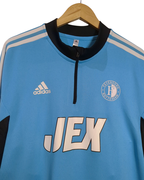 2022-23 Feyenoord Adidas 1/4 Zip Drill Top - (2XL)