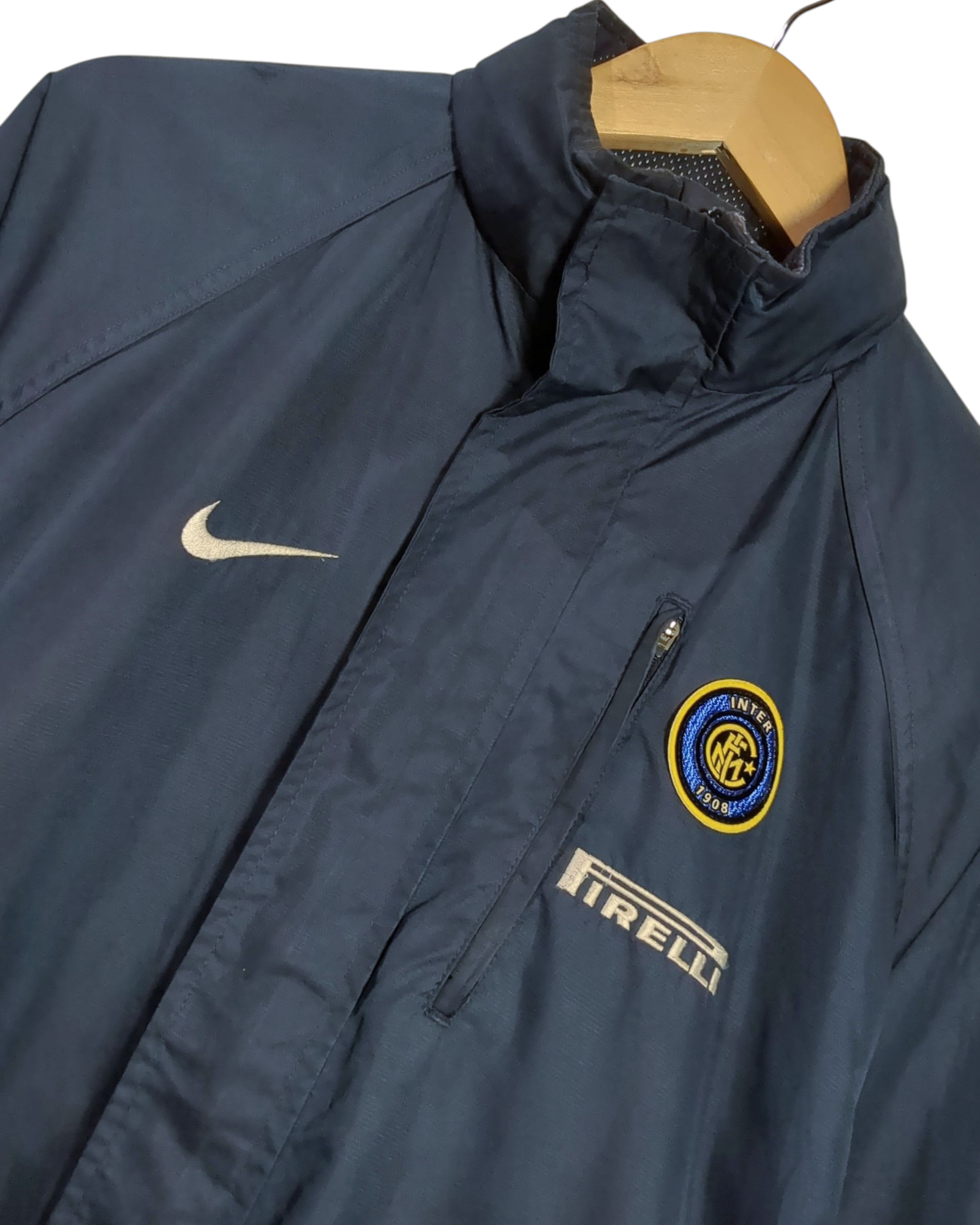 2006-07 Inter Milan Nike Hooded Rain Jacket - (L)