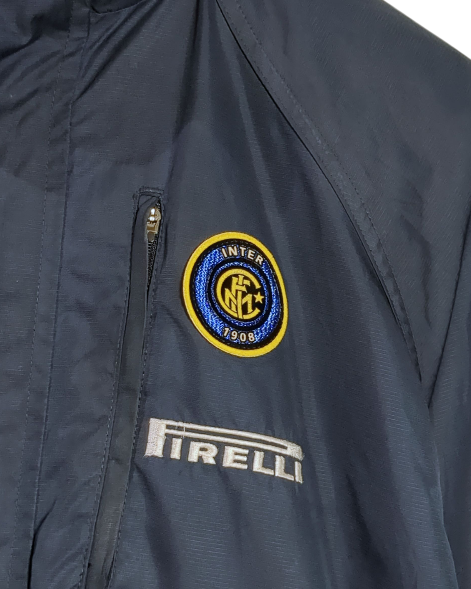2006-07 Inter Milan Nike Hooded Rain Jacket - (L)